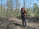 Айсан заработал дипломы по лисице и барсуку